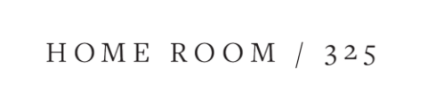 Home Room / 325 Logo
